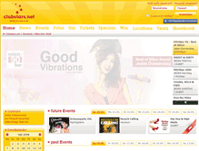 Tablet Screenshot of clubstars.net